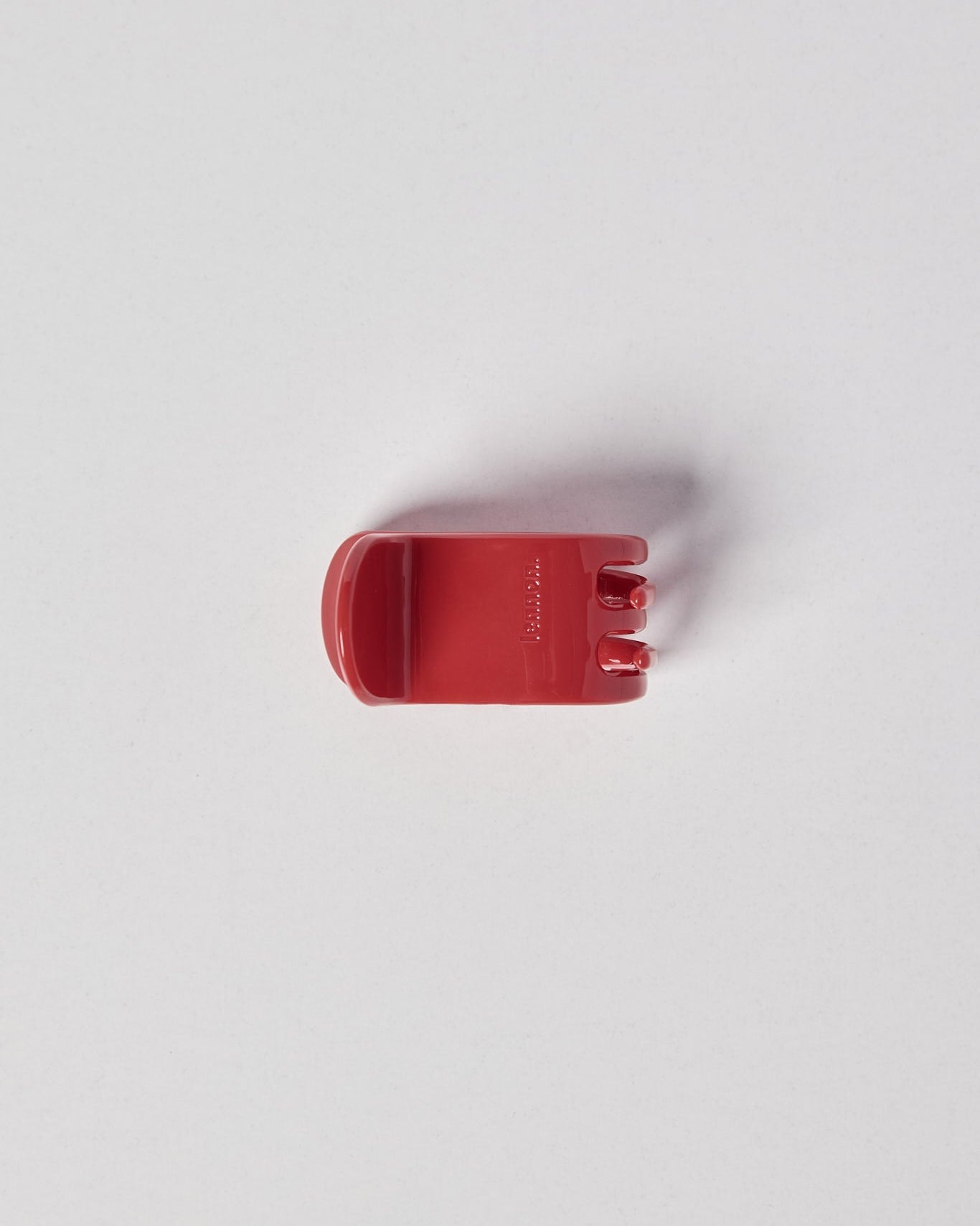 Mini Claw Clip in Chilli